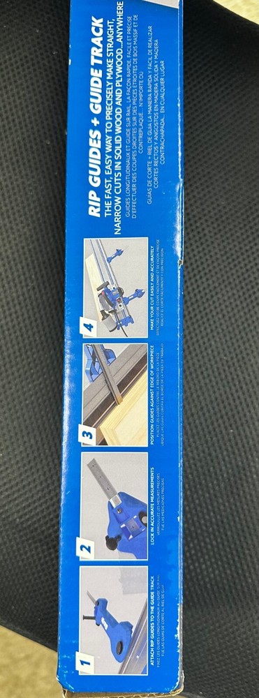 Kreg Adaptive Cutting System Rip Guides NIB