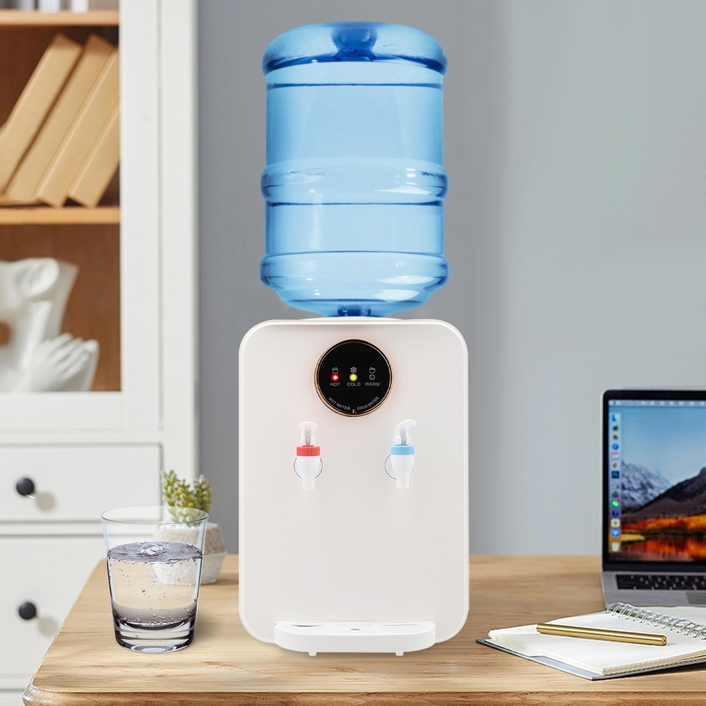 500ml Top Loading Hot Cold Water Dispenser Tabletop Countertop Drinking Machine