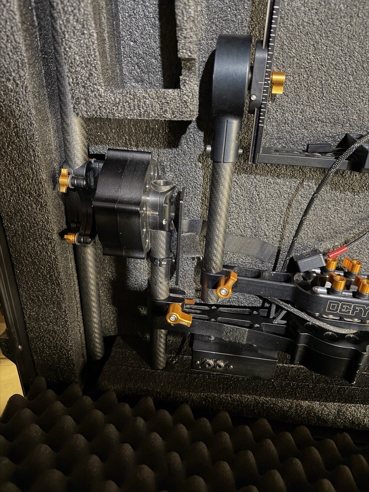 DEFY camera gimbal stabilizer.