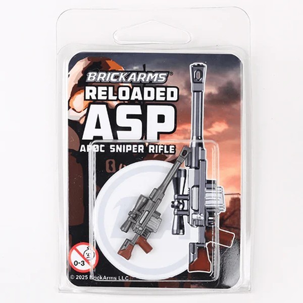 BrickArms Reloaded ASP APOC Sniper Rifle Weapon for Minifigures -NEW -