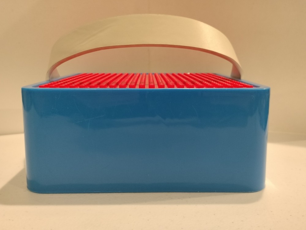 Retainer Lego Compatible Storage Container with Baseplate Top