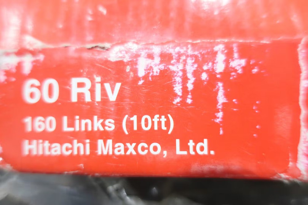 Hitachi 60 RIV Single Roller Chain 10ft