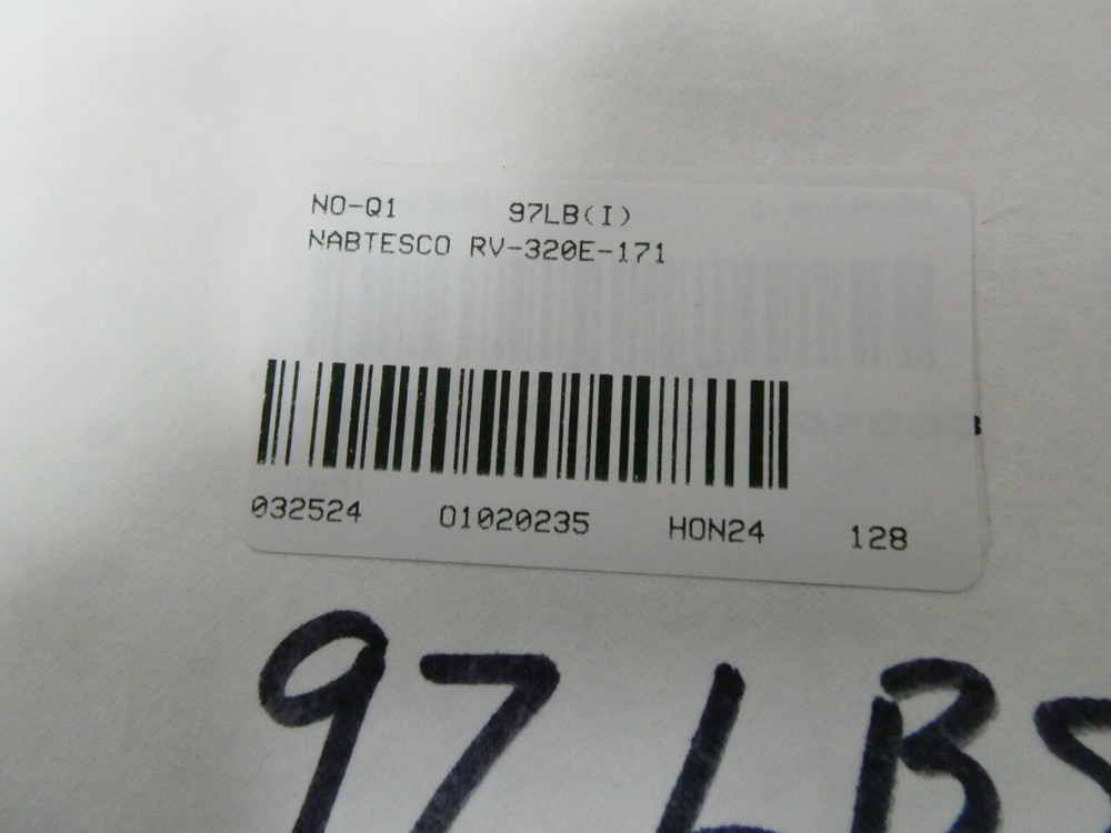 Nabtesco RV-320E-171 Precision Reduction Gear