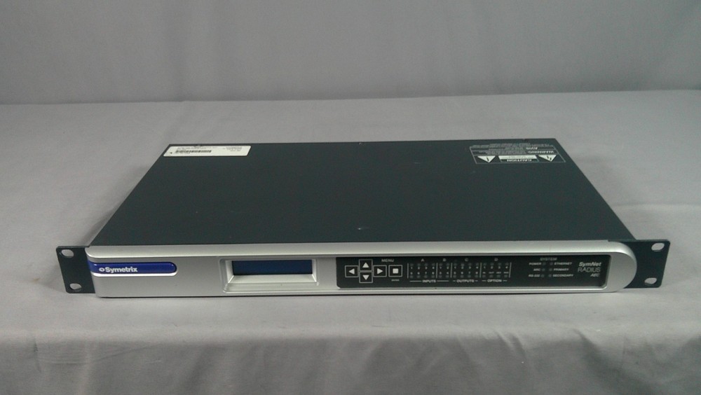Symetrix SymNet Radius AEC Audio DSP Processor Conferencing ***USED EXCELLENT***