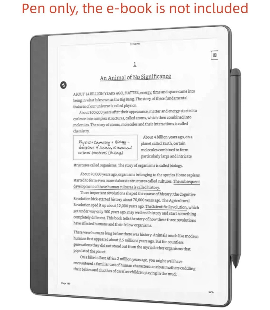 Original Amazon Kindle Scribe Stylus Kindle Scribe E-ink E-Book Reader Touch Pen