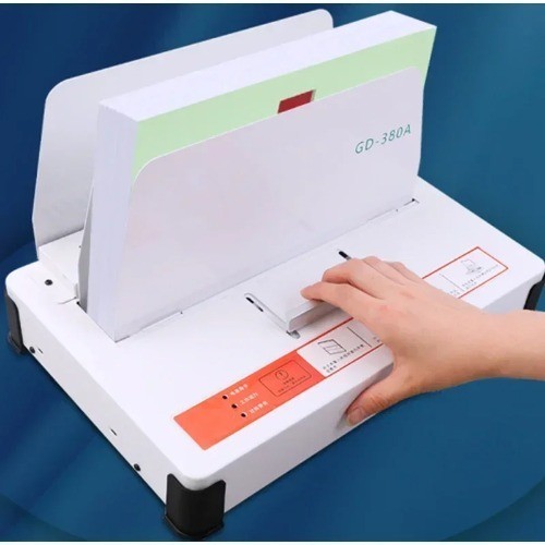 220V 380A Hot Melt Binding Machine Office Automatic Gluing Machine Small