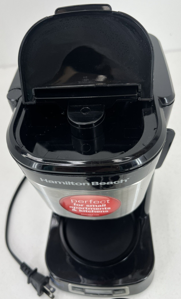 Hamilton Beach FrontFill Mini Brew Compact 5 Cup Programmable Coffee Maker