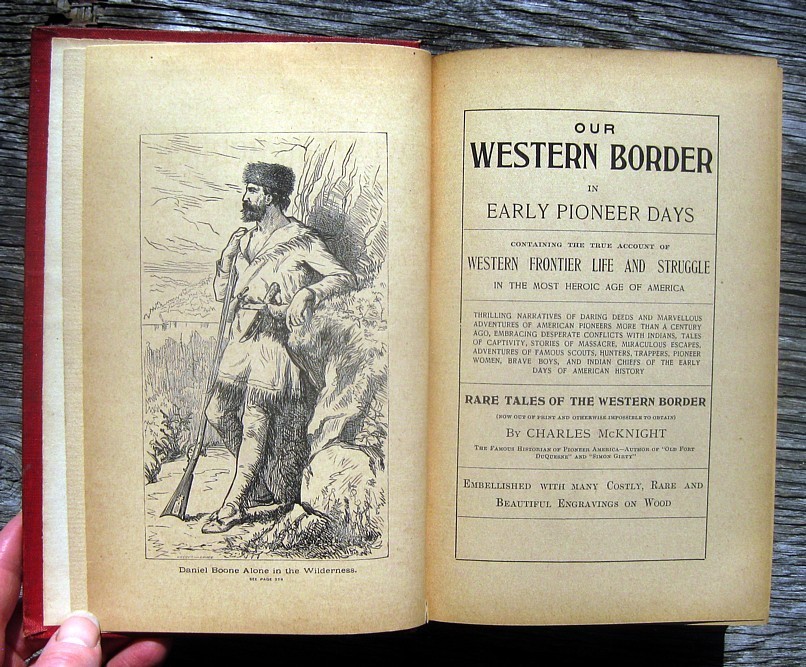 FRONTIER INDIAN WARS OHIO RIVER VALLEY DANIEL BOONE KENTUCKY TENNESSEE MILITARY