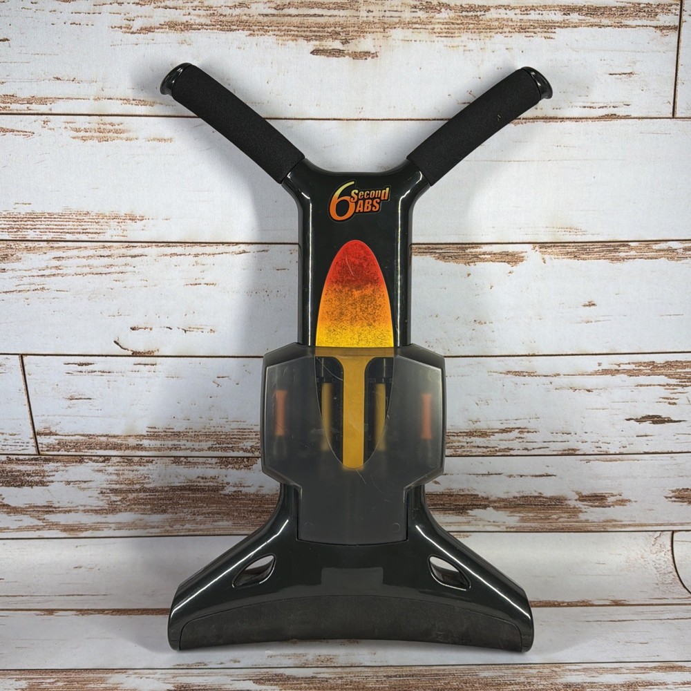 6 Second Abs Home Exercise Tool Six Pack Crunch Toning Machine Used