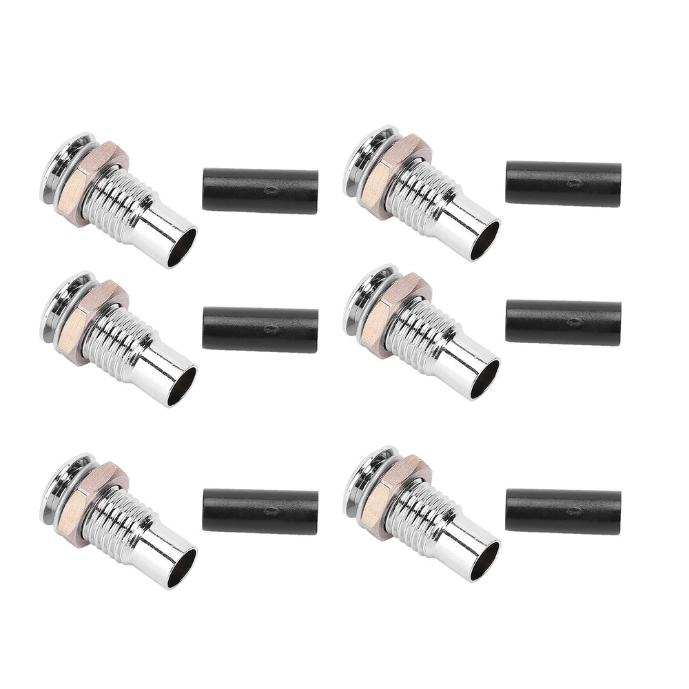 20Pcs/set LED Holder Bezel Mount Brass Light-Emitting Diode Flat Metal Base 3mm