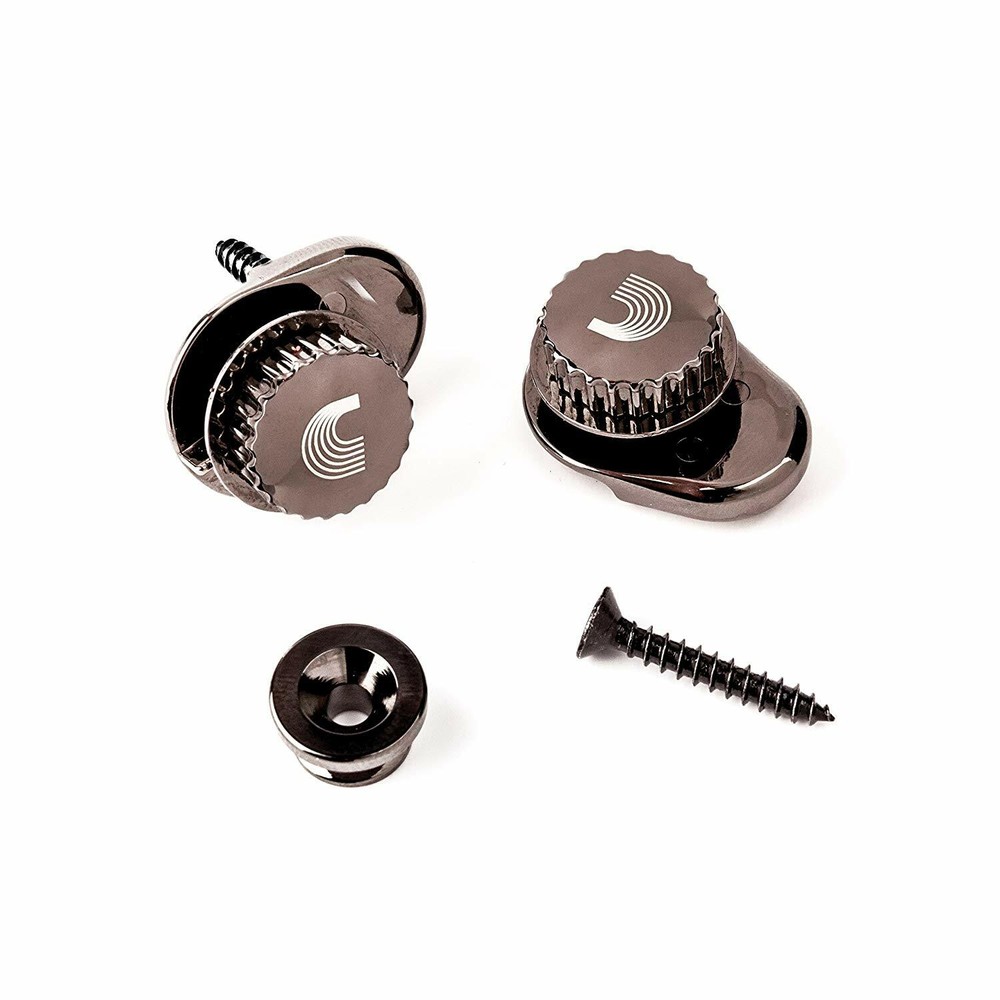 D'Addario NS Universal Strap Lock System Black - PW-SLS-01