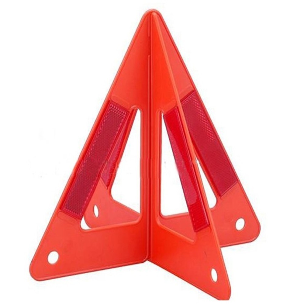 Road Safety Triangle Sign for Car Breakdowns Reflective and Effective