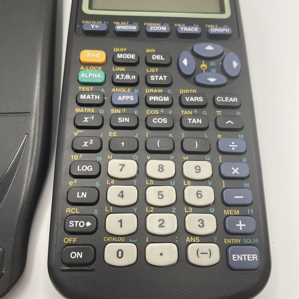 Texas Instruments TI-83 Plus Edition Graphing Calculator Black Used