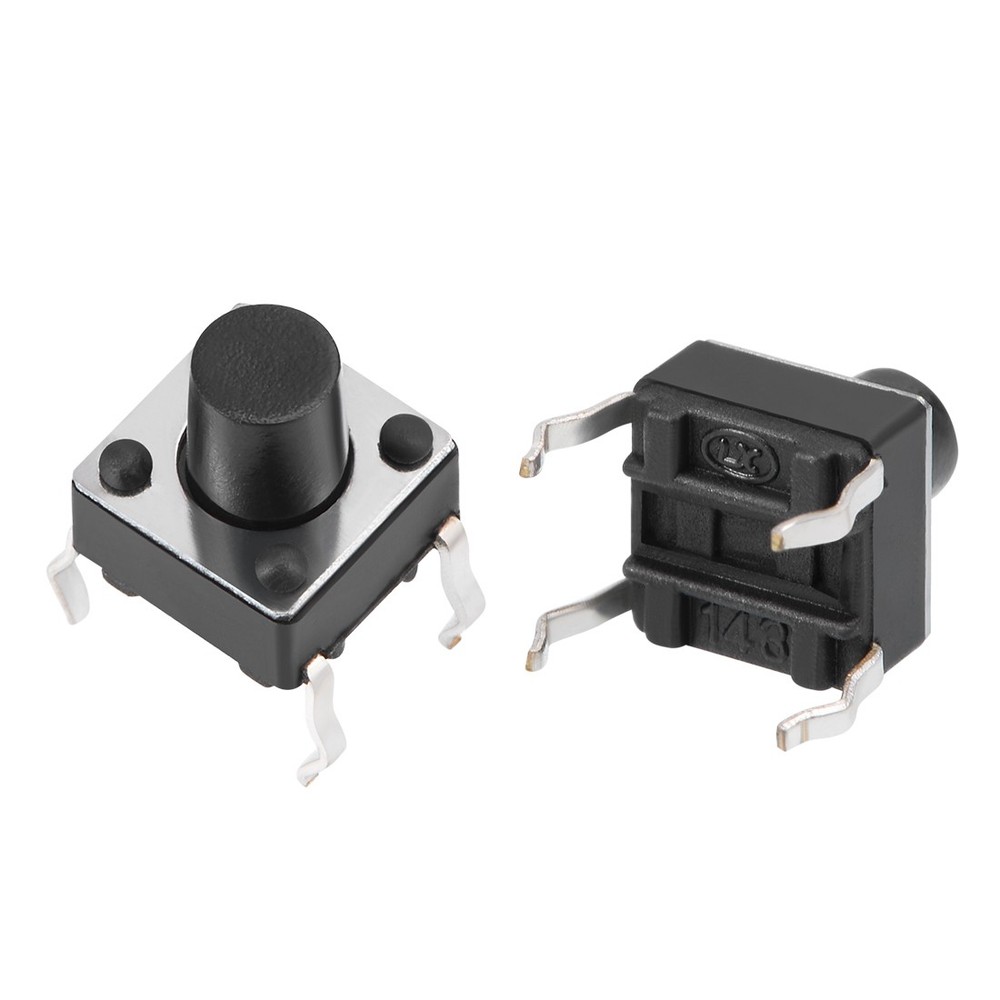 20 Pcs 6x6x7mm Panel Micro PCB Momentary Tactile Tact Push Button Switch DIP