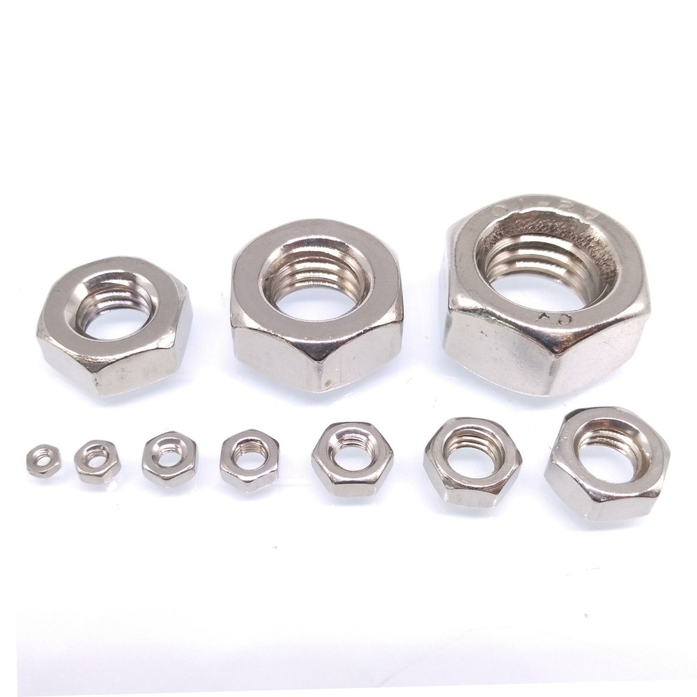 570pcs Metric Thread Insert Screw Stainless Steel Hex Nut Assortment Kit