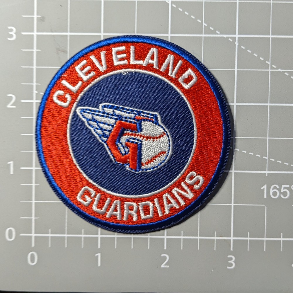 Cleveland Guardians Patch MLB Baseball Indians Embroidered Iron On 3"
