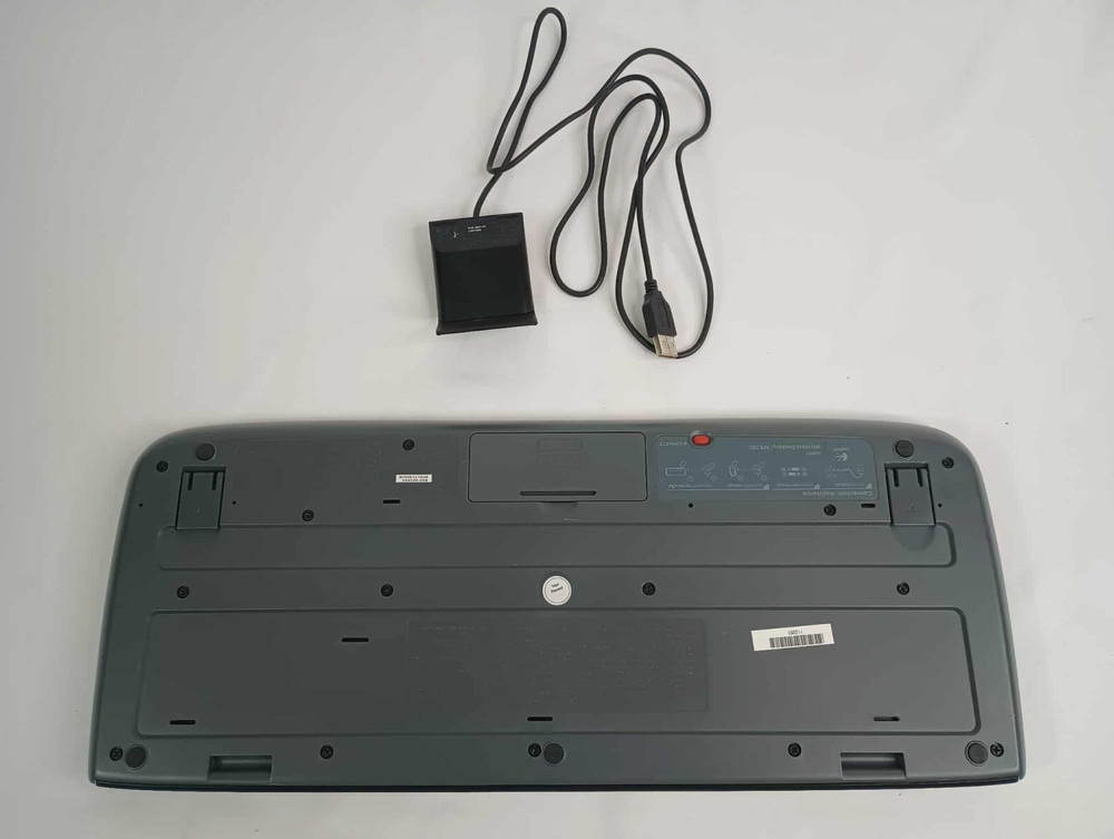 Logitech MK300 Wireless Keyboard W/USB receiver TESTED & WORKING