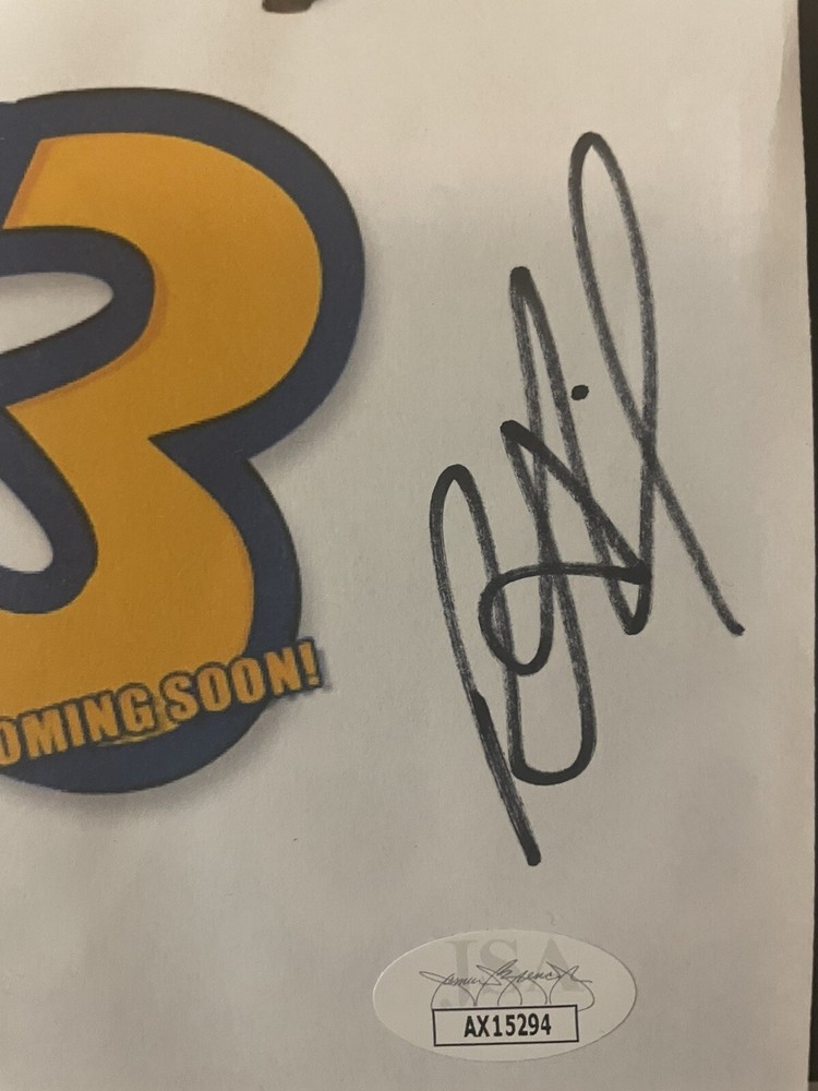 Toy Story 3 Script Signed By John Ratzenberger & Richard Kind: Jsa