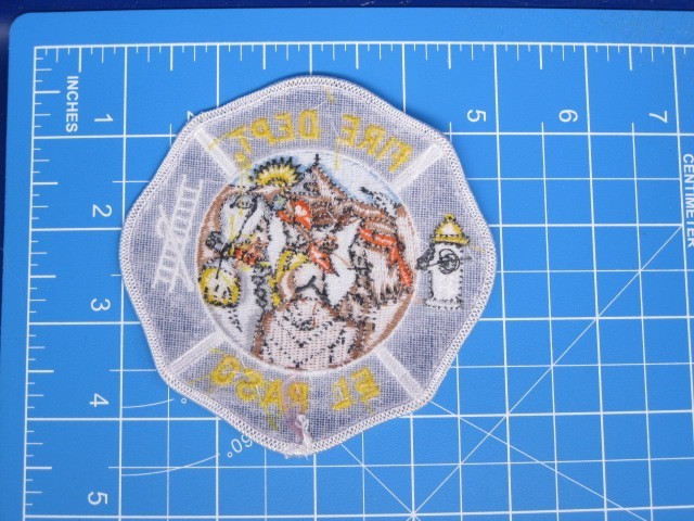 El Paso Texas Fire Dept patch-current style