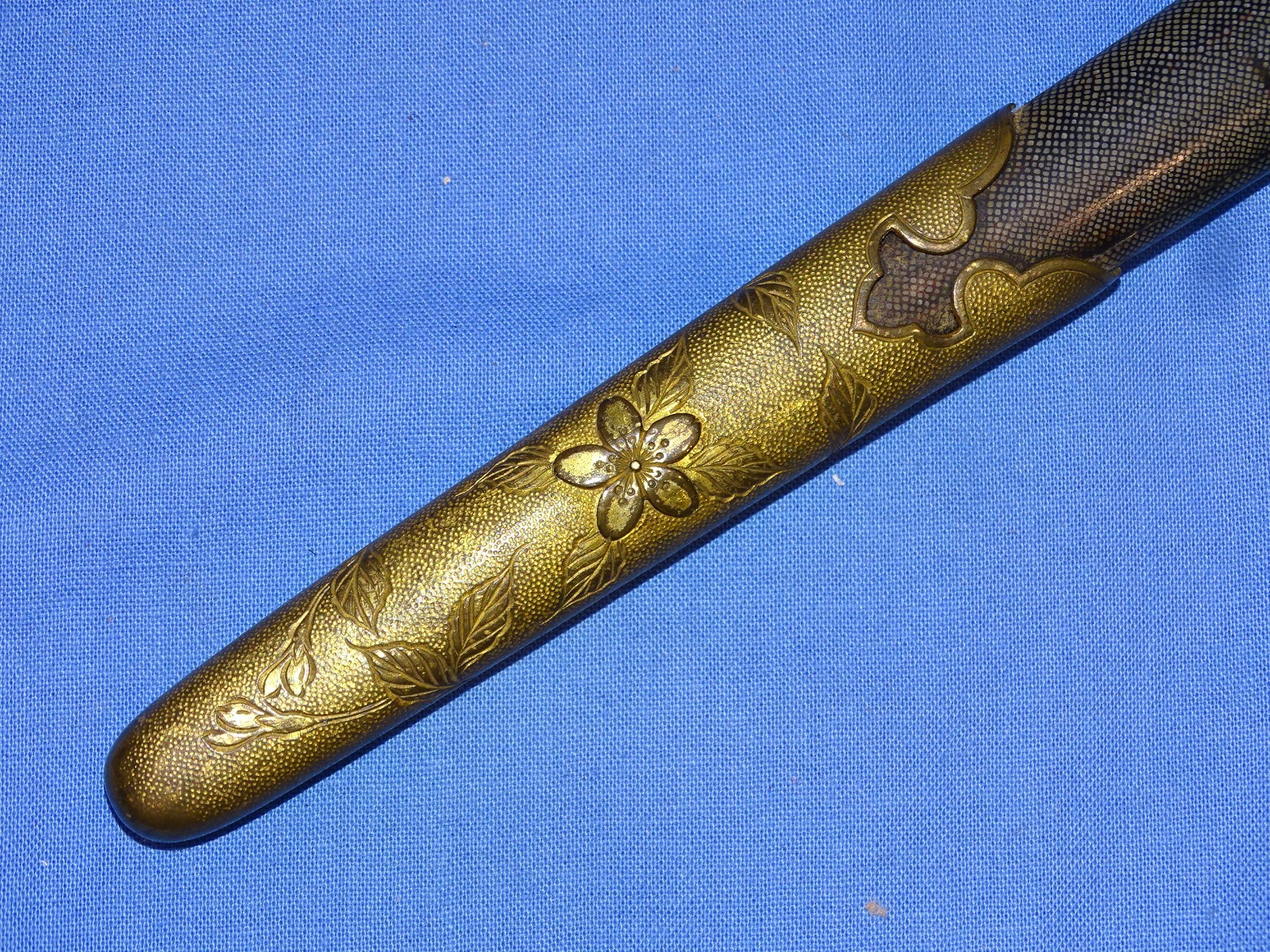 WWII Japanese Navy IJN Officer's Dagger Dirk w/ Handmade Blade