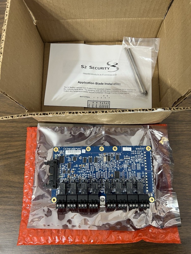 S2 Security Relay Output Blade NEW ( PRICE FOR 1 UNIT )