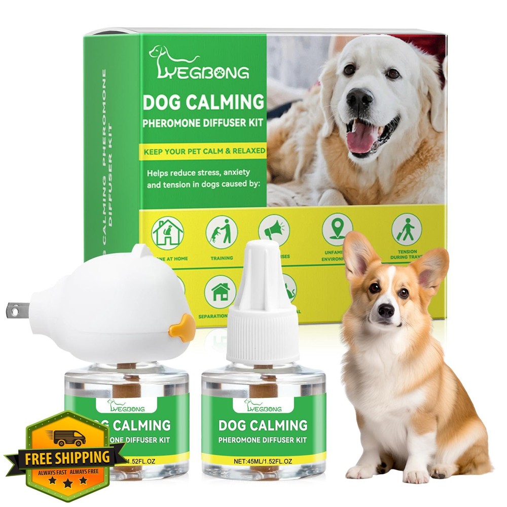 Dog Calming Diffuser Peeing Anxiety Relief 1 Plug 45ml Trial