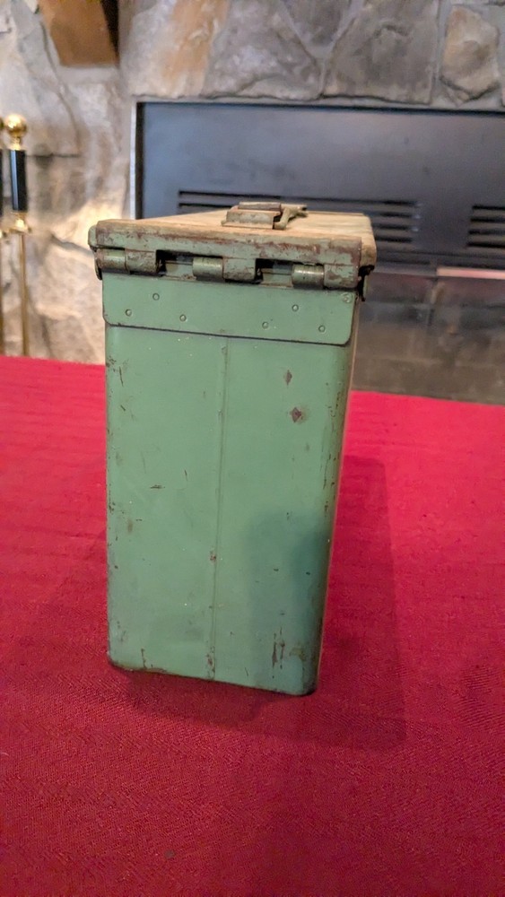 Emco Military Ammo Can Empty Red Box Military