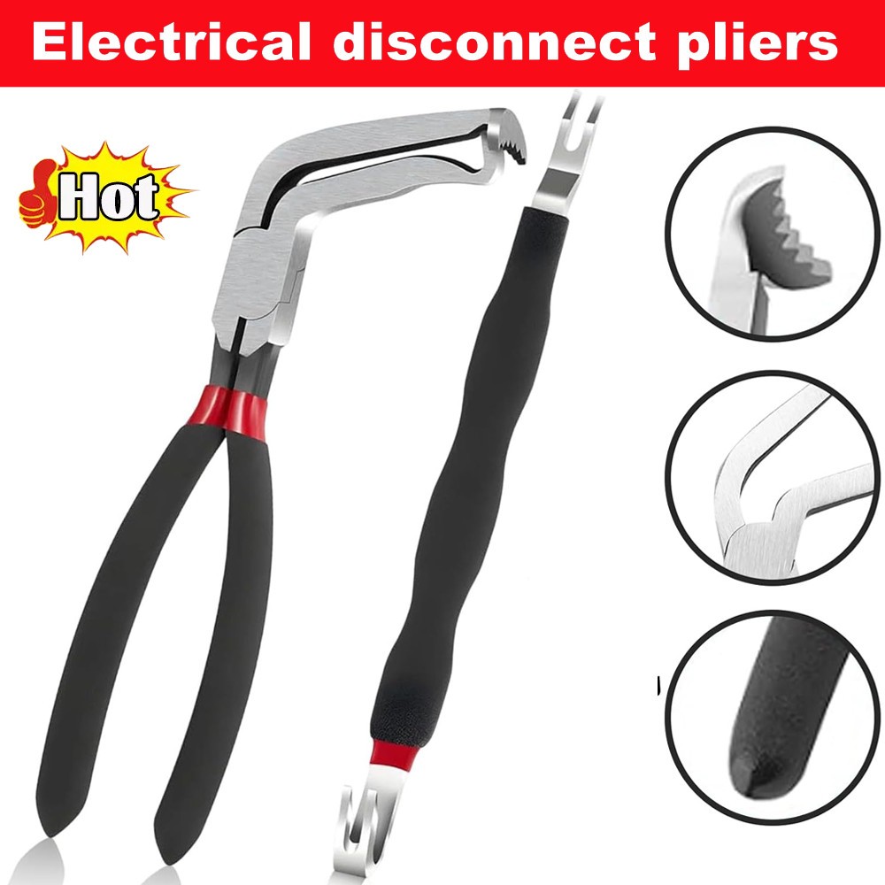 2PCS Electrical Disconnect Plier Connector Separator Removal Tool Kit Automotive