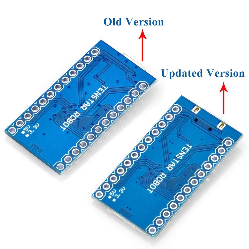 Compact Pro Micro 16MHz Module Trio with Reinforced USB - ESD Safe Packaging
