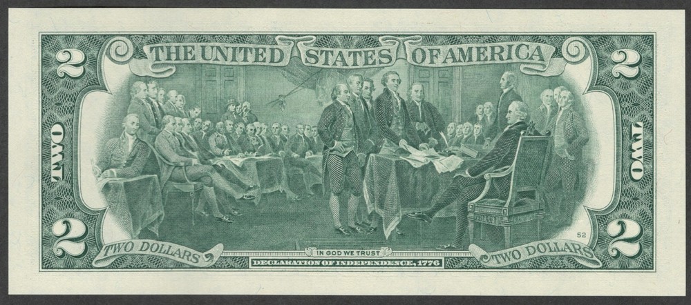 US. 2013. $2.00. Boston A 00364935 A. Uncirculated.