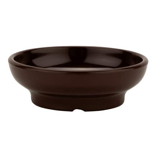 GET Enterprise SD-05 - Salsa Dish - 5 oz. Capacity, Brown, 12/CS