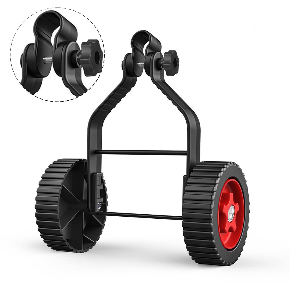 Universal Grass Rope Trimmer Weeder Stabilizing Height Adjustable Support Wheel
