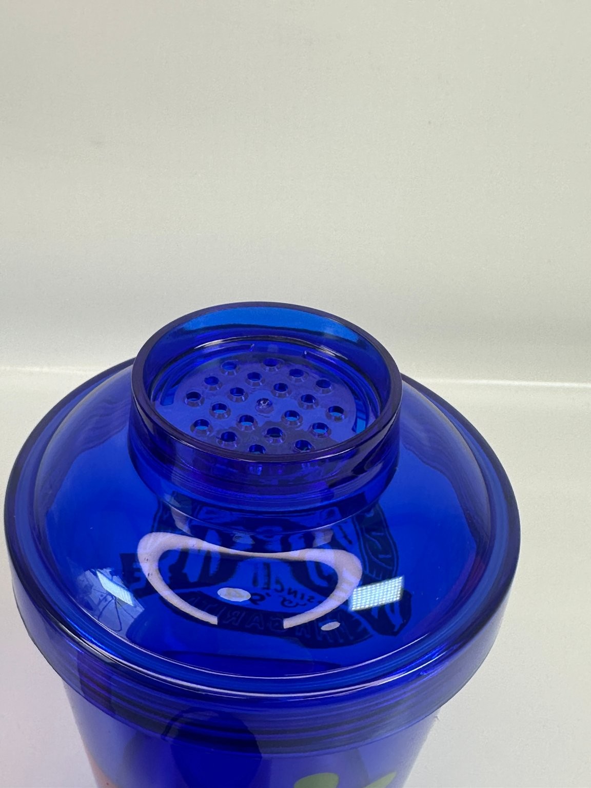 Chili's President Margarita Cocktail Shaker Blue Plastic (Lot of 2) Factory NEW