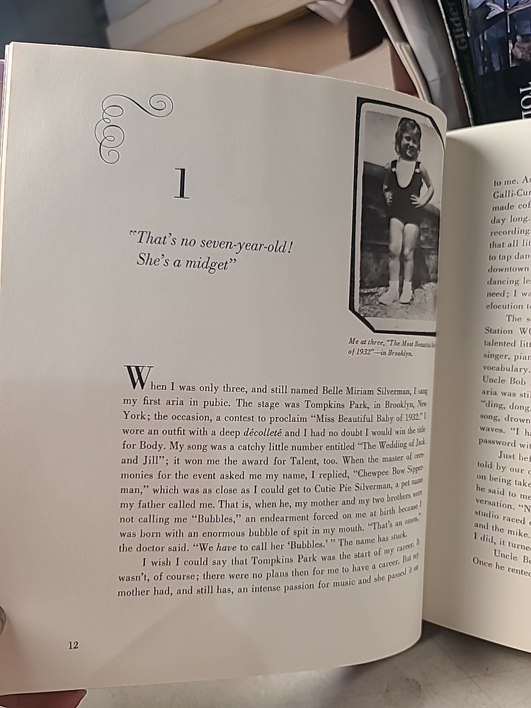 Beverly Sills- Signed Hardbound Book