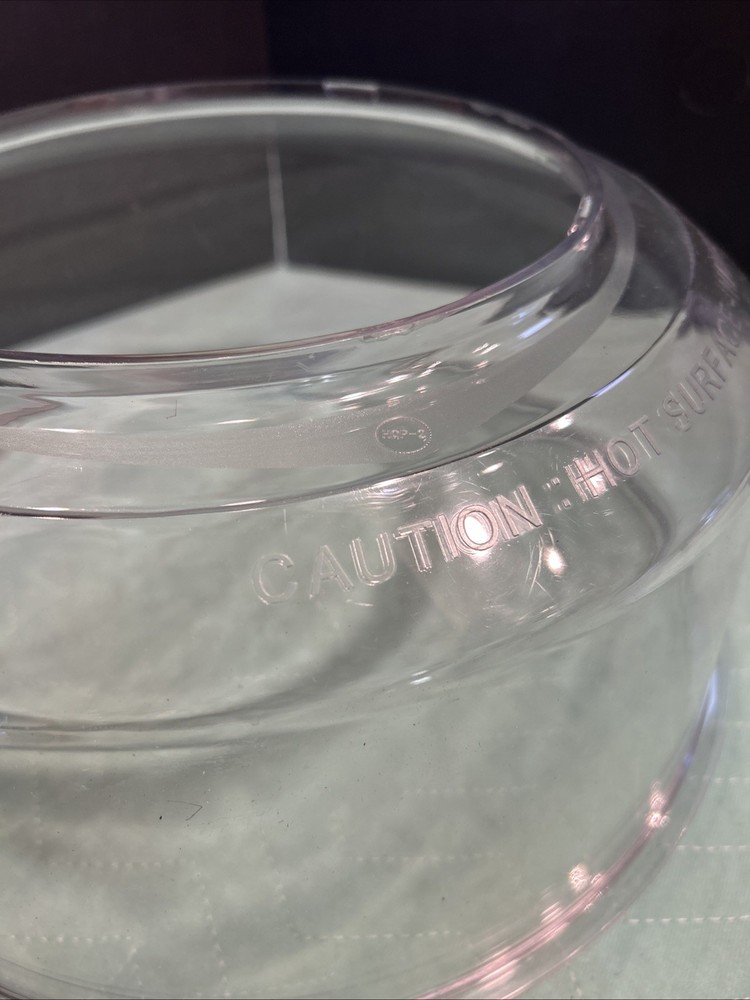 NuWave Pro Infrared Oven Replacement Clear Dome Excellent condition