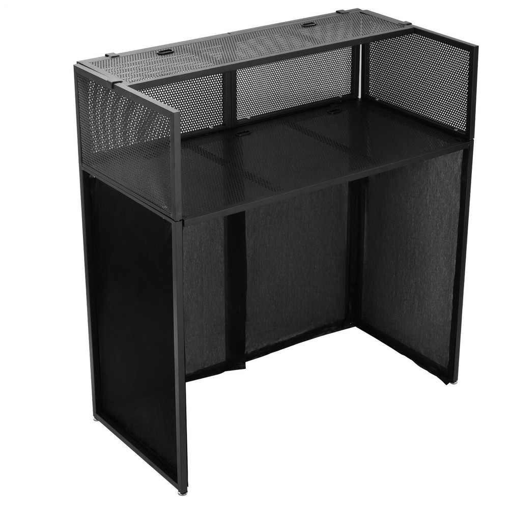 DJ Facade Booth with Flat Panel, Portable DJ Facade with Scrim