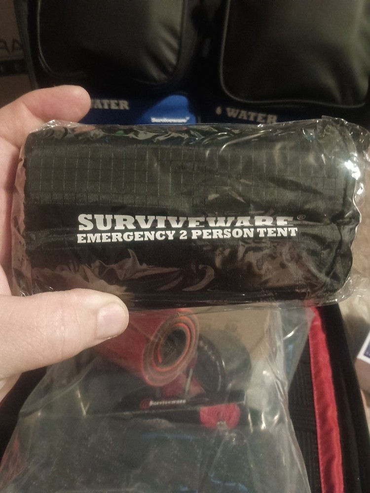 Surviveware 72-Hour Emergency Preparedness Survival Backpack, Stocked For 2