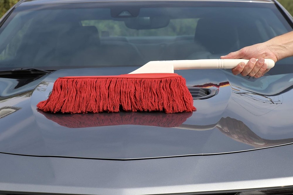 California Car Duster Standard Model with Plastic Red