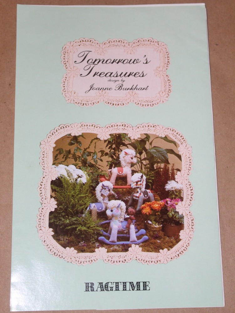 Tomorrow’s Treasures Rag Time 12” Stuffed Rocking Horse Pattern Uncut