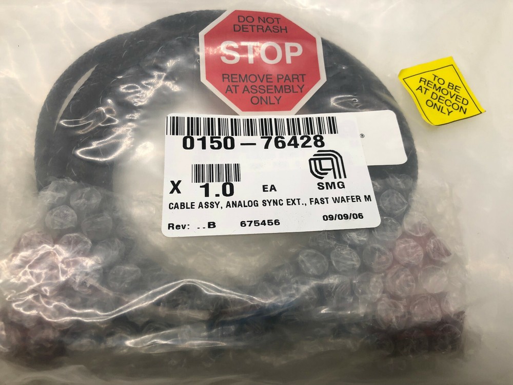 APPLIED MATERIALS (AMAT) 0150-76428 CABLE ASSY, ANALOG SYNC EXT,FAST NEW