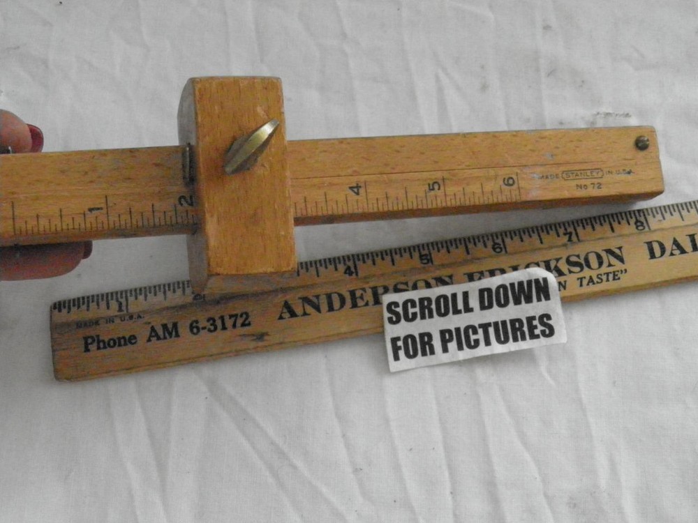 STANLEY NO.72 SLIDING SCRIBE