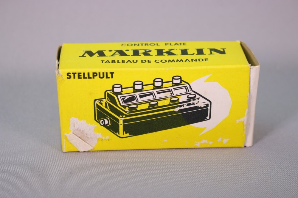 ZU125 Marklin 7072 Ho Tableau de commande Stellpult Control plate Ställpult