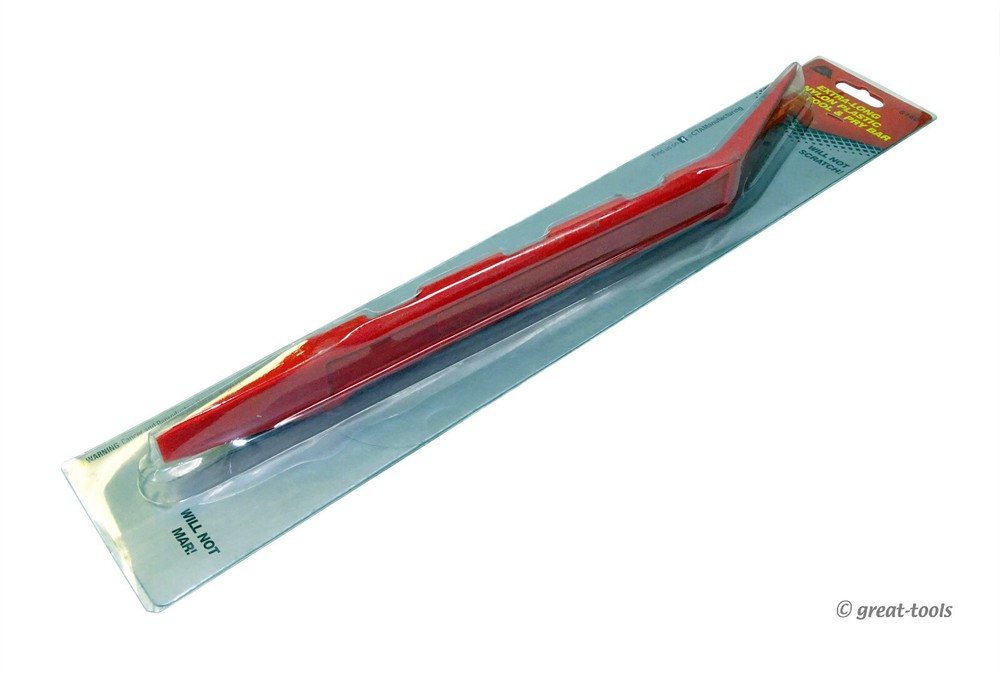 AUTOMOTIVE TRIM TOOL – extra long pry bar – nylon plastic – hand tools – molding