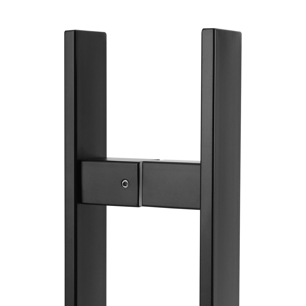 Stainless Steel Double Sided Push Pull Door Handle, H-shaped Door Pull Handle