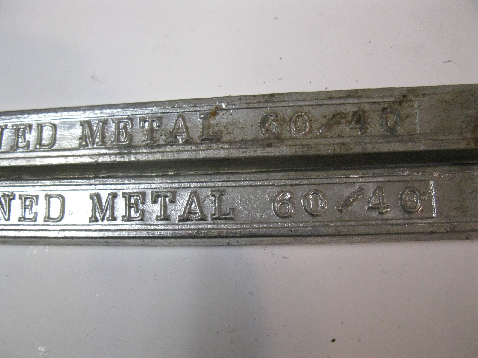 60/40 TIN LEAD SOLDER BARS (2)