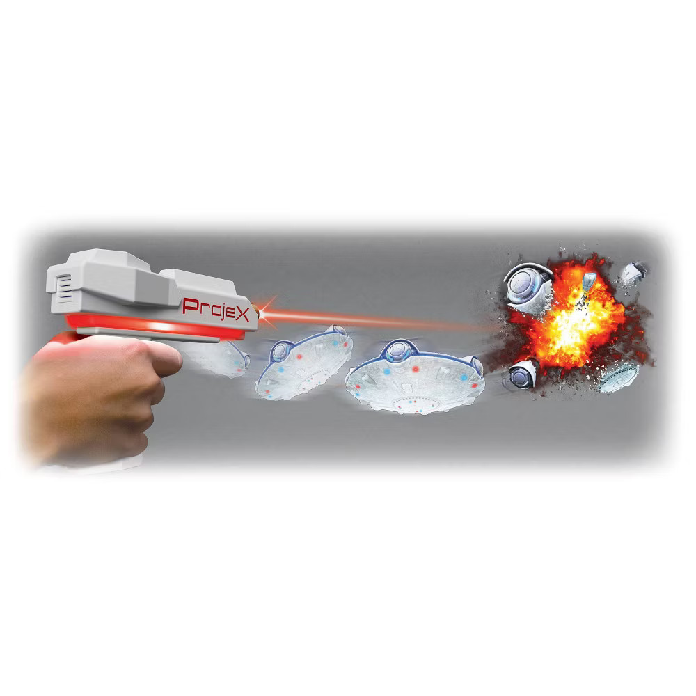 ProjeX Image Projecting Arcade Game 1PC Blasters 5 Built-In Games Projected