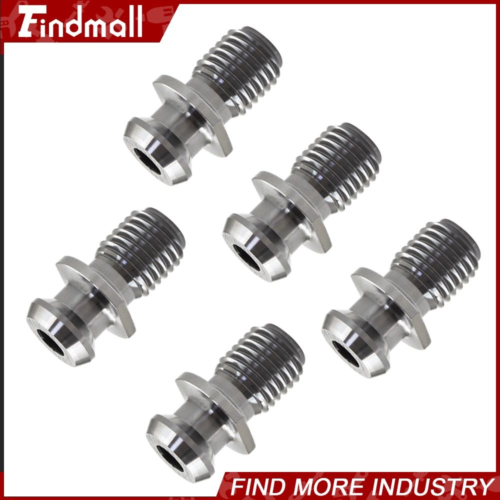 Findmall 10 Pack CAT50 45×1.140" Pull Stud Coolant Thru Retention Knob for Mazak