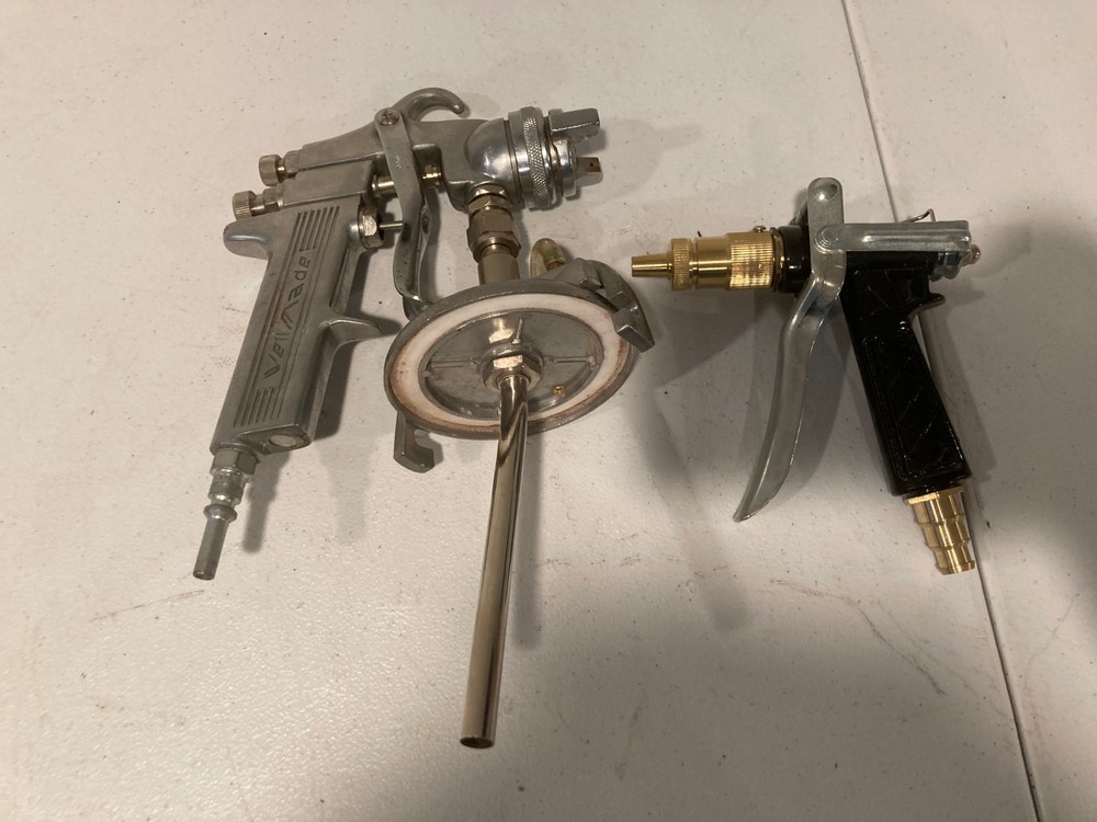 Vellade gravity-feed spray gun + High Pressure Water Spray