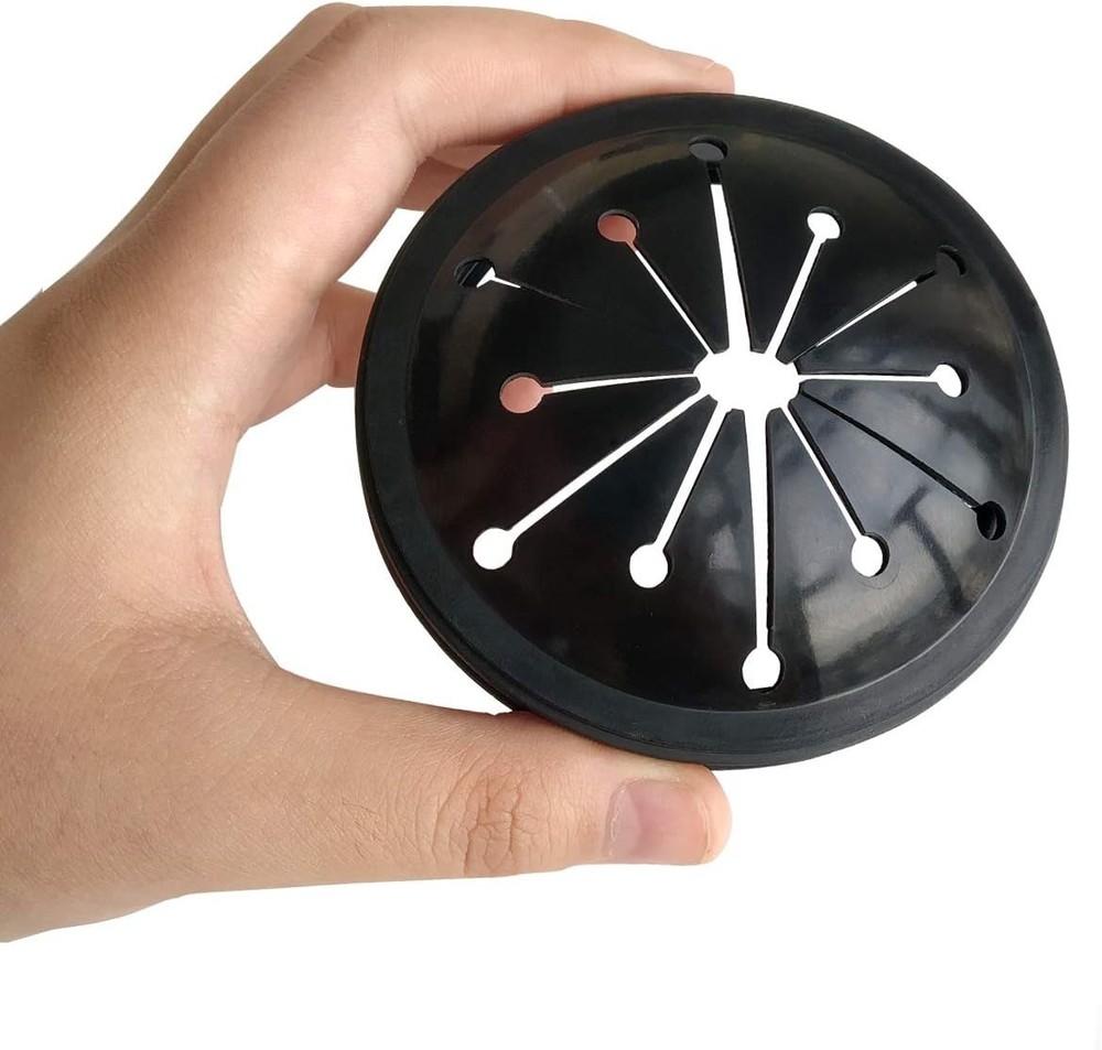 3 Pcs Garbage Disposal Splash Guards Sink Baffle 3, Black