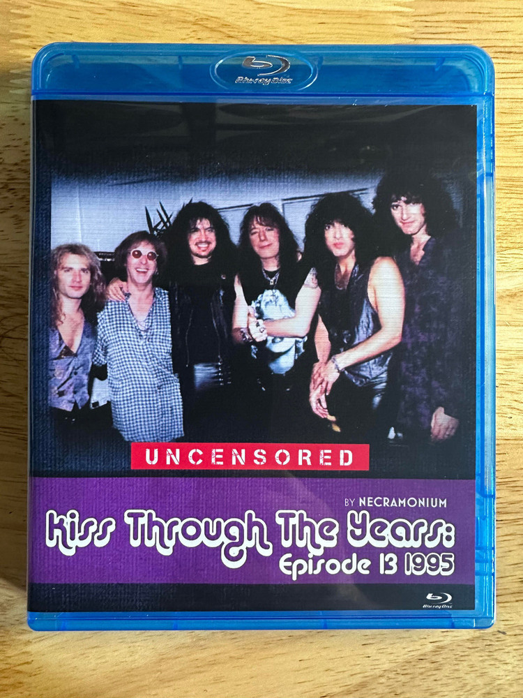 KISS - Through The Years 1995 Vol 13 Blu-ray Live Gene Simmons Paul Stanley